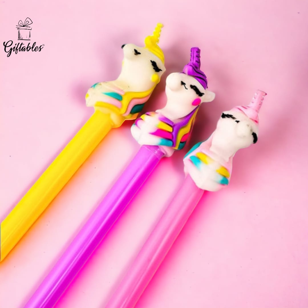 unicorn gel pen