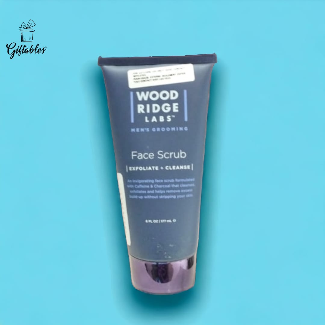 Wood Ridge Labs face scrub exfoliate & cleanse 177ml