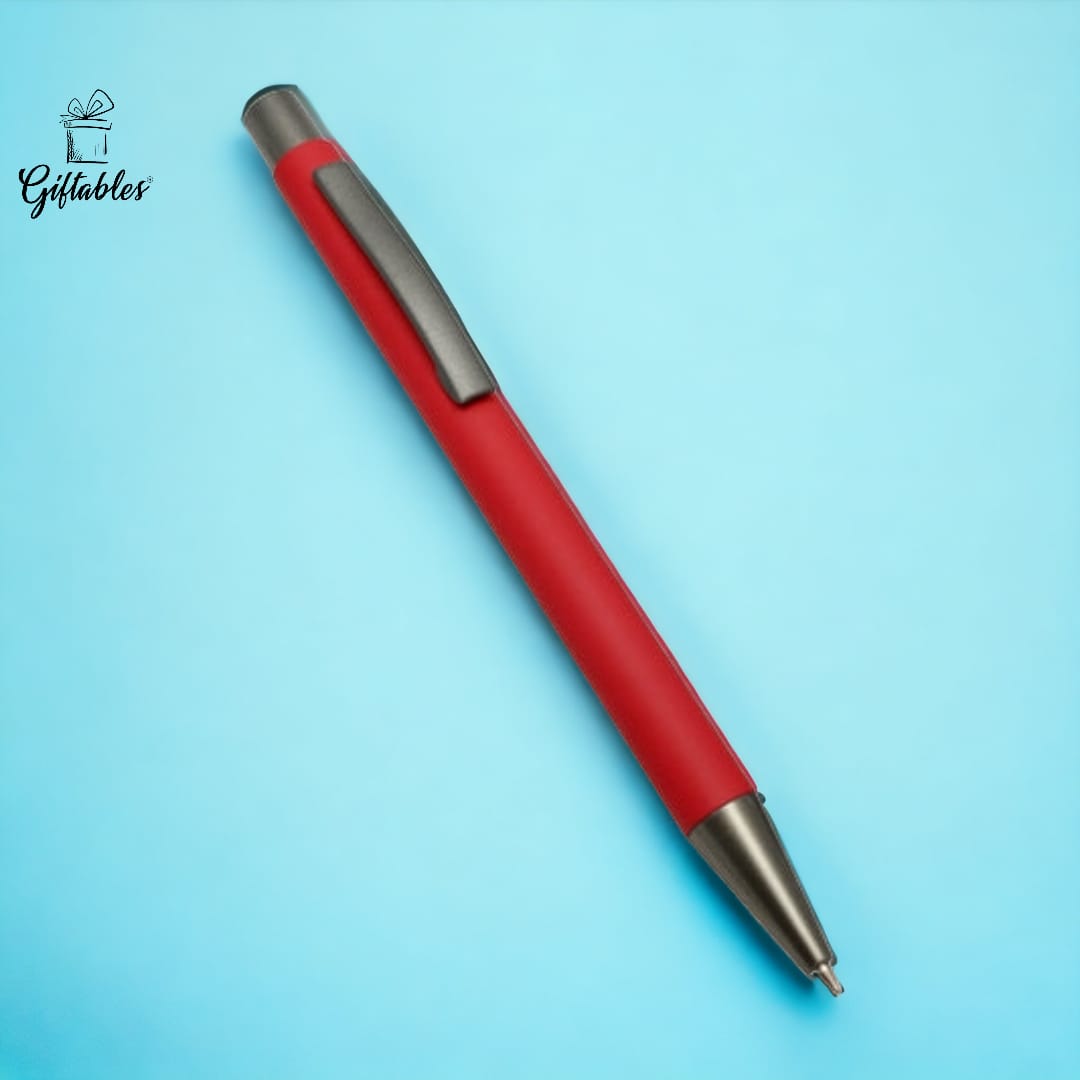 Red Metal Ballpoint Pen