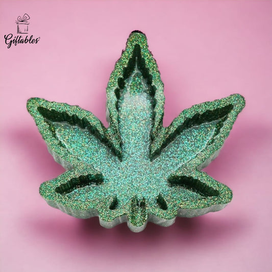 Weed ashtray resin art atw2