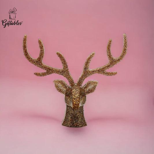 Resin Deer Ring Stand Bling gold