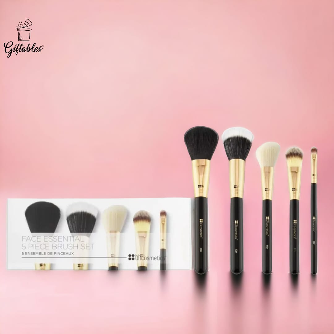 BH Cosmetics - Face Essential - 5 Piece Brush Set