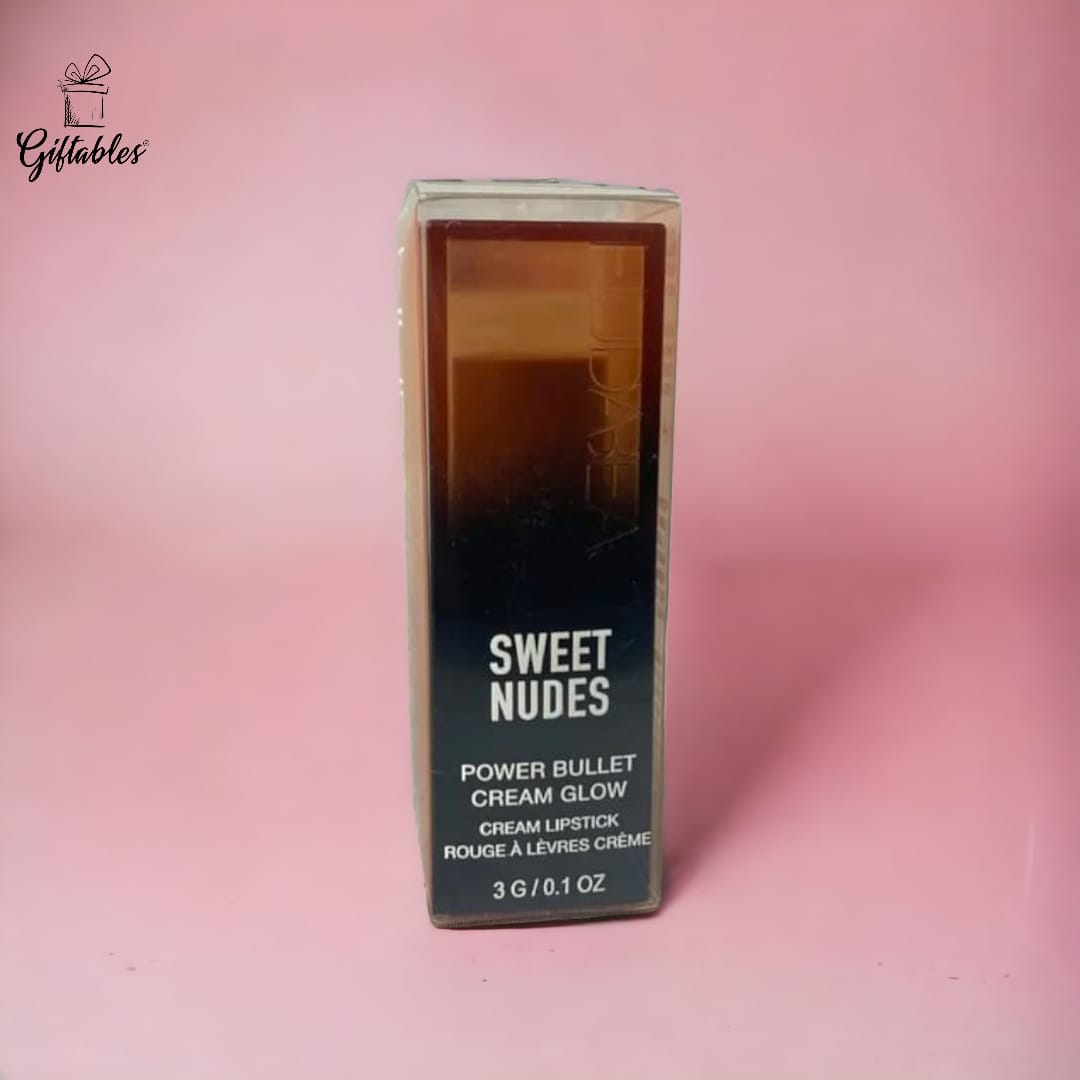 Huda Beauty Sweet Nudes Power Bullet Glow Cream Lipstick Sweet Cheeks 3g NEW