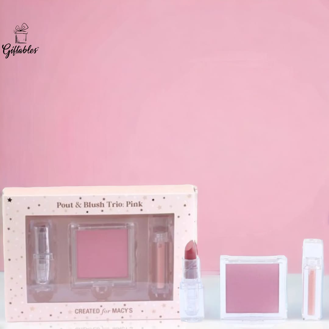 Macy's pout & blush trio pink