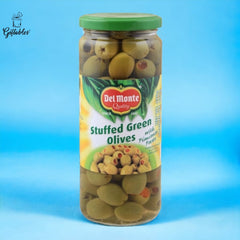 delmonte olive green stuffed 450 grams