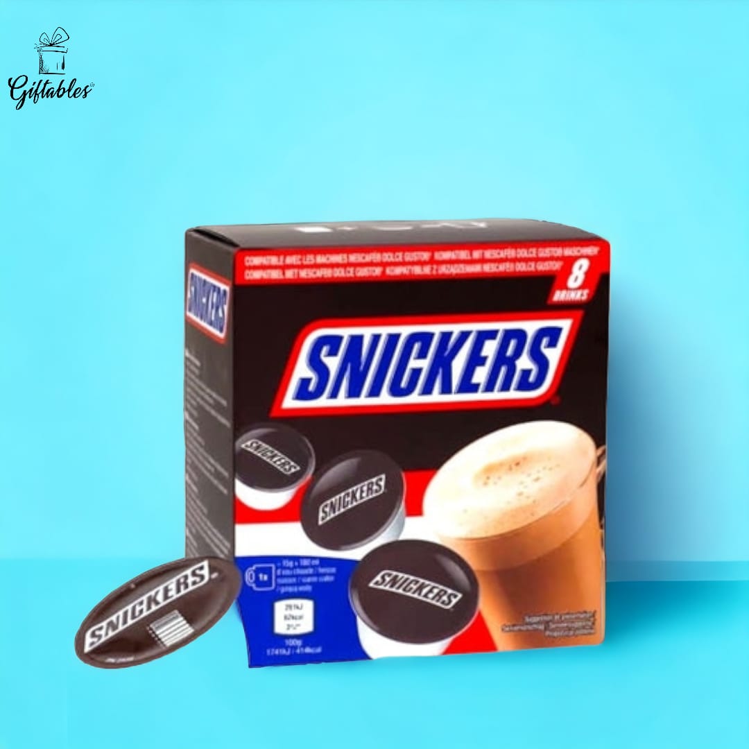 snickers hot chocolate pods