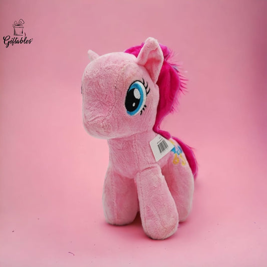 soft toy unicorn small pink