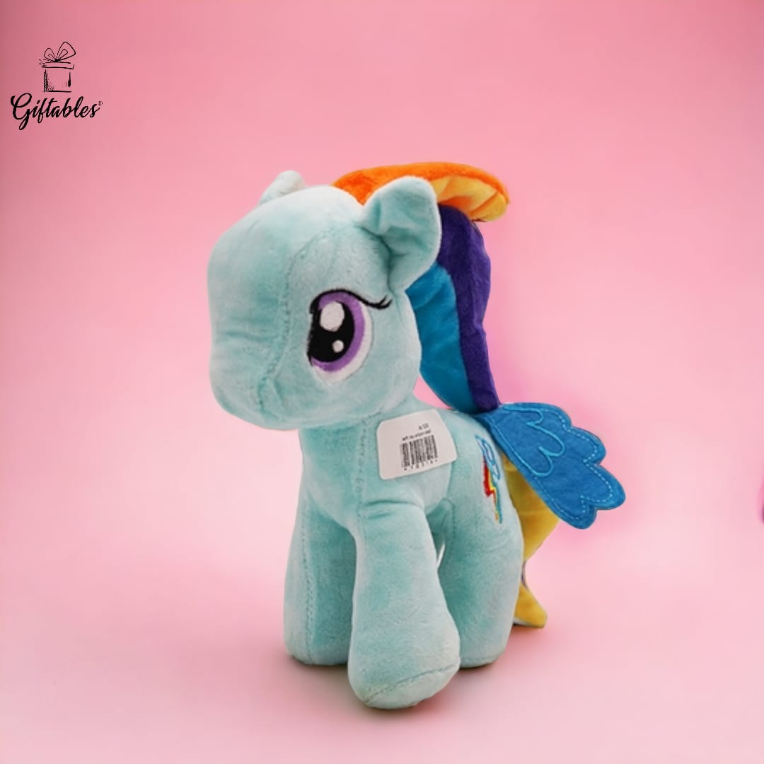 soft toy unicorn small mint