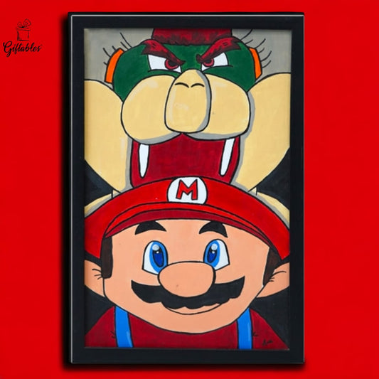 b4 super Mario Painting