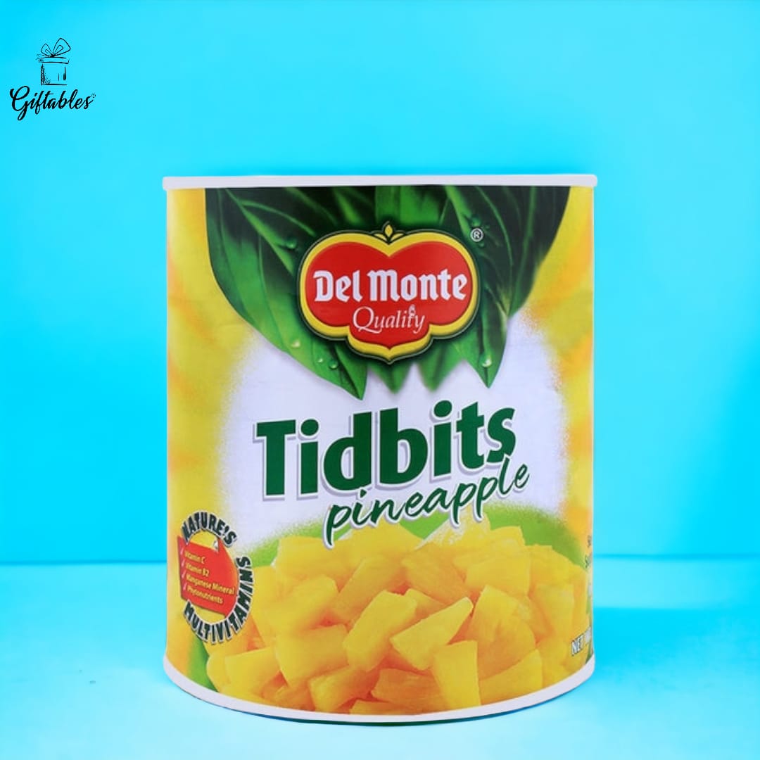 delmonte pineapple tidbits 567 grams