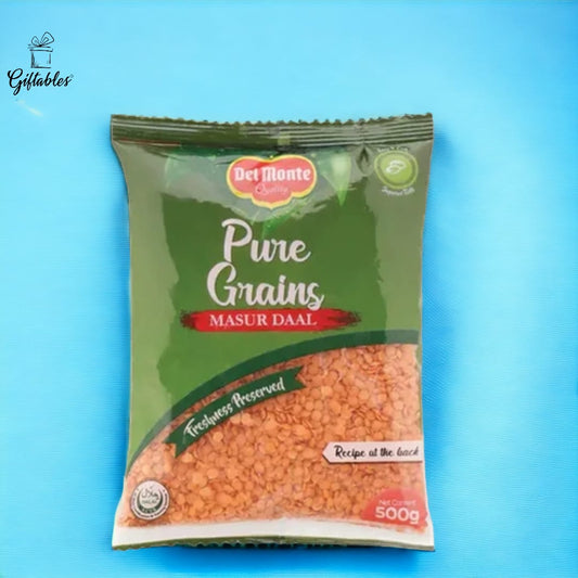 delmonte pure grain masur daal 500 grams