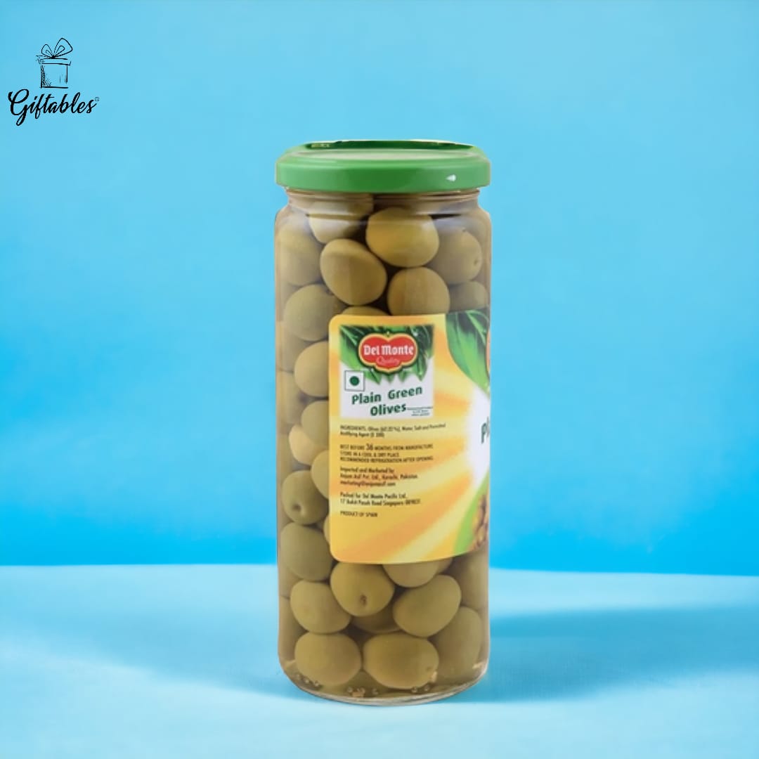 delmonte olive green plain 235 grams