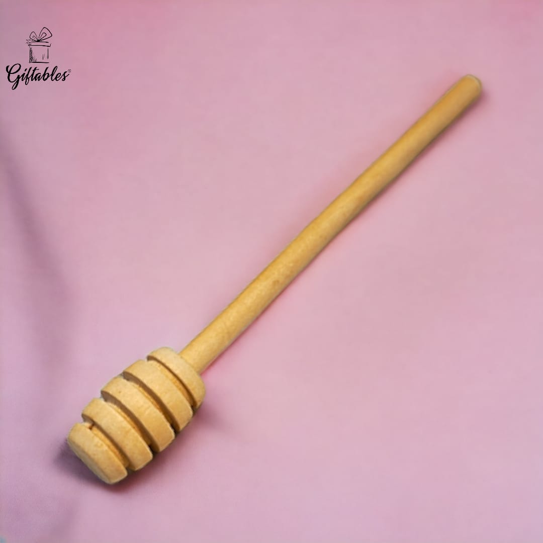 Wooden honey spoon