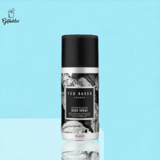 Ted Baker Graphite Black Body Spray 150ml for him