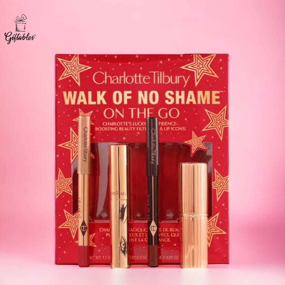 Charlotte Tilbury walk of no shame on the go set