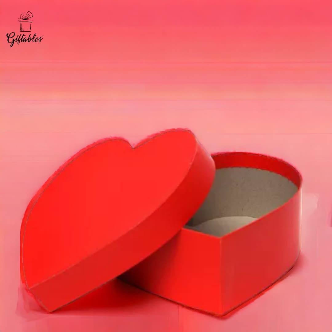 red heart box