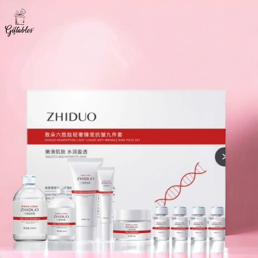 Zhiduo Hexapeptide Light Luxury Anti Wrinkle Nine PC Set