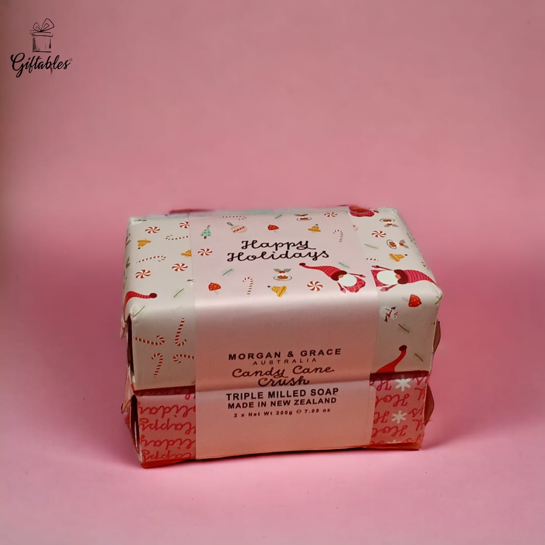 Happy Holidays Triple Milled Soap Bar