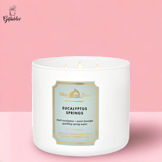 Bath&Body Works Eucalyptus springs 3 wick candle