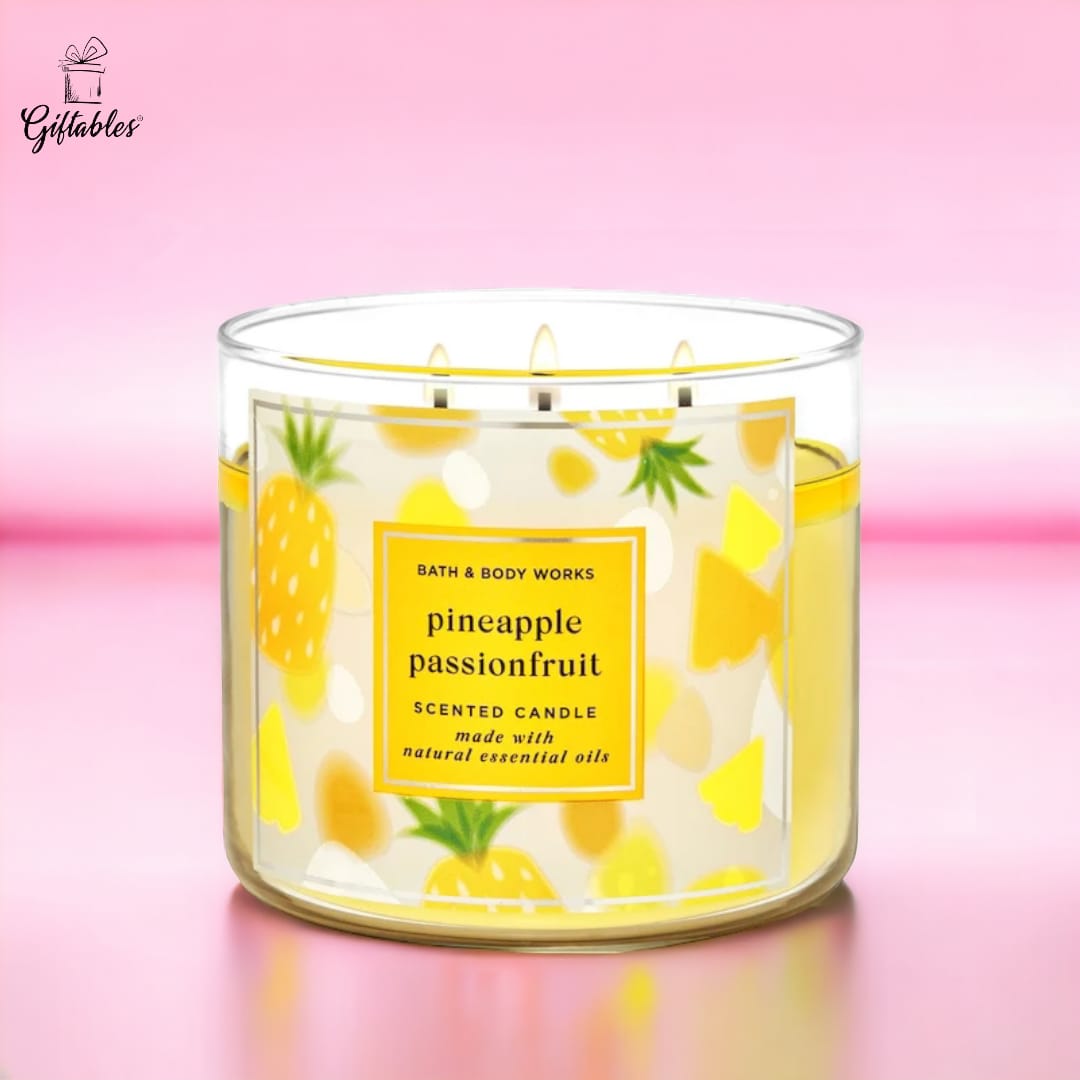 Bath&Body Works Pineapple passion fruit 3 wick