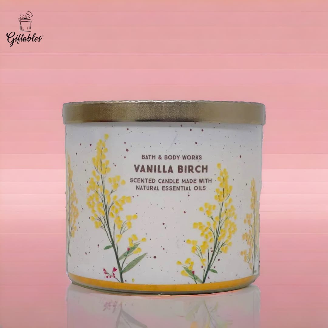 Bath&Body Works Vanilla Birch 3 wick