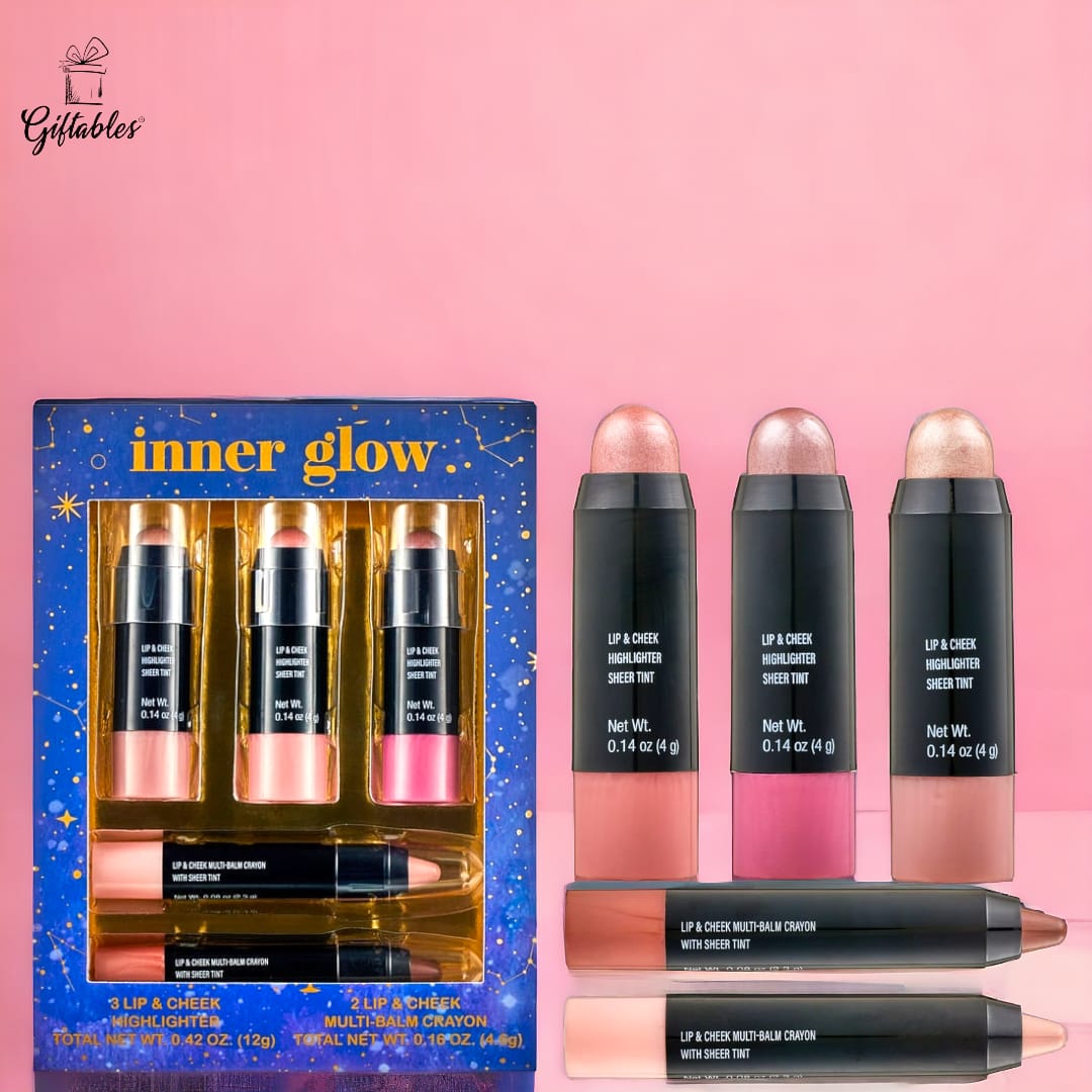 Inner Glow Lip and Cheek Set, Multi-Stick Set