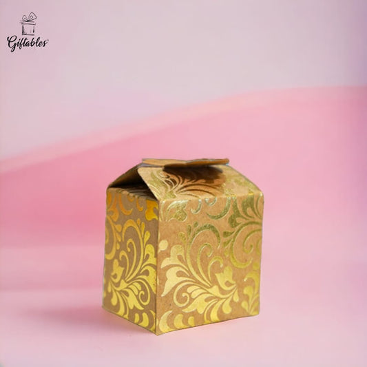 gold foil print small box