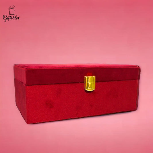 Velvet box red