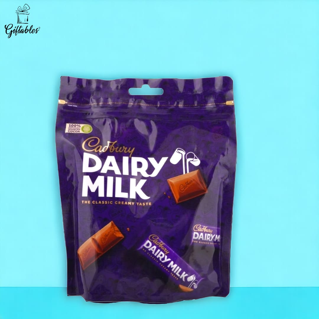 Cadbury Dairy Milk Chocolate, Mini Bars, 160g,