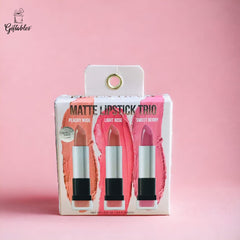 Ellen Tracy Matte Lipstick Trio