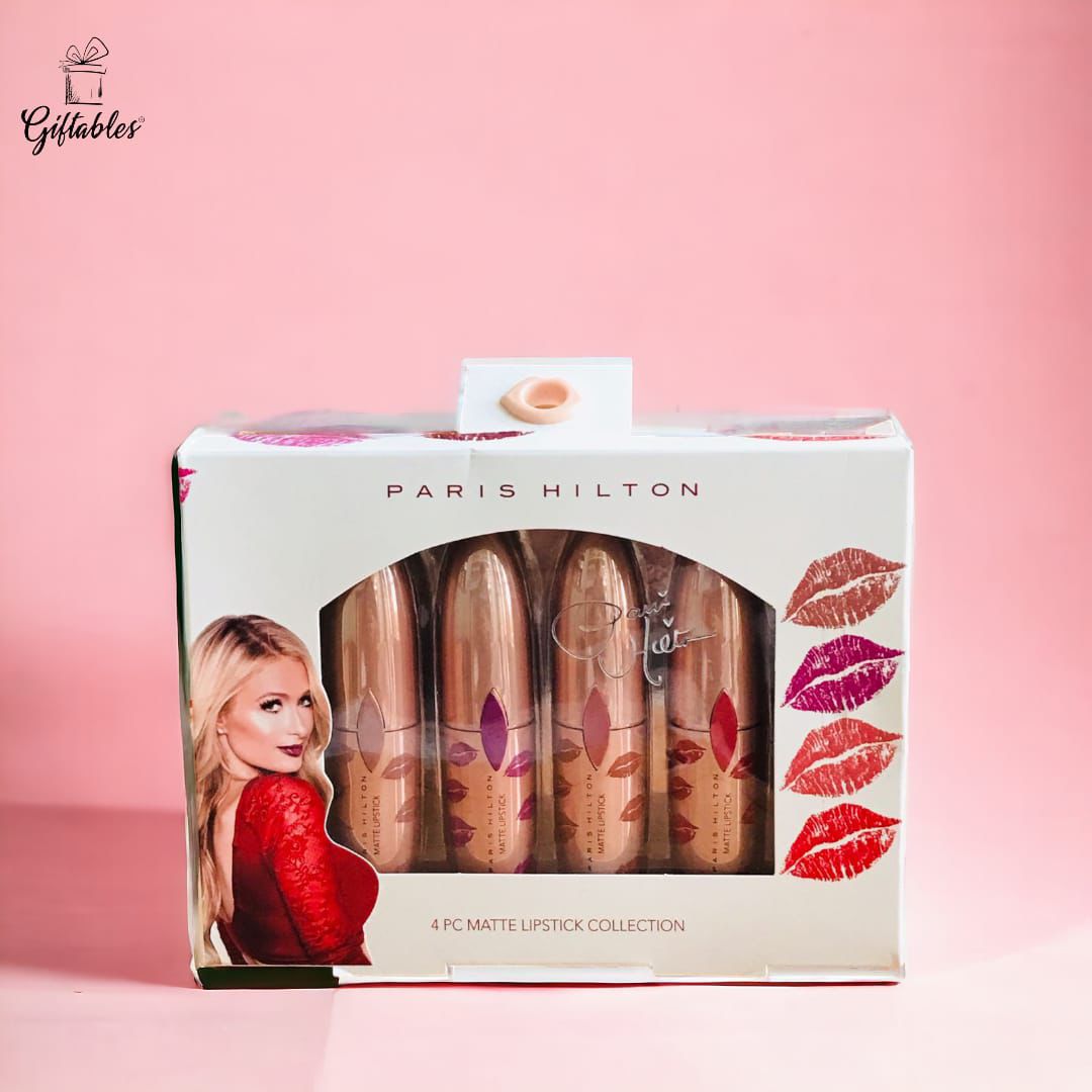 Paris Hilton 4 Piece Matte lipstick collection