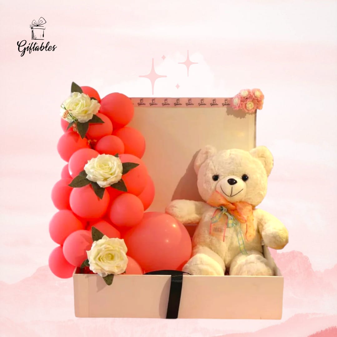 Teddy Bear Gift Box (Only For Karachi)