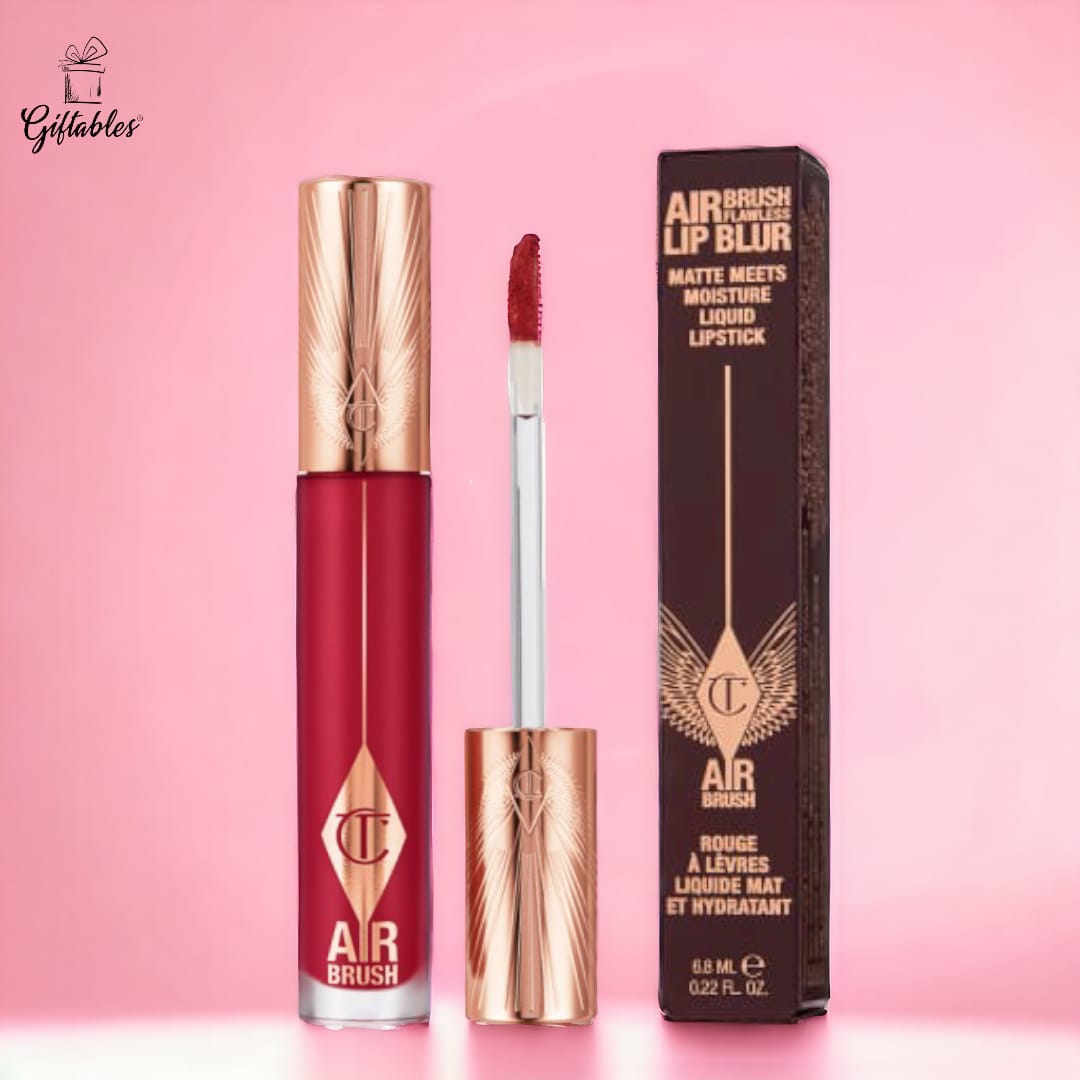 CHARLOTTE TILBURY - Airbrush Flawless Matte Lip Blur Liquid Lipstick - Ruby Blur