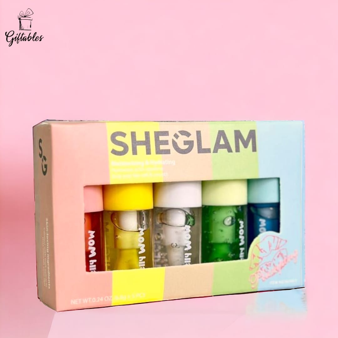 SHEGLAM Jelly Wow Hyderating Lip Oil – Transparent Glossy