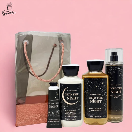 Bath and Body Into The Night Gift Set Bag