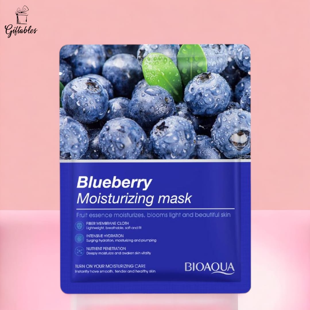 Blueberry Moisturizing sheet mask