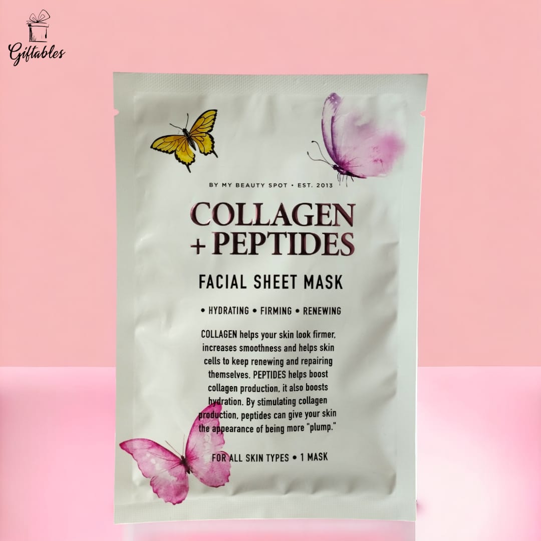 Collagen + Peptides face sheet mask