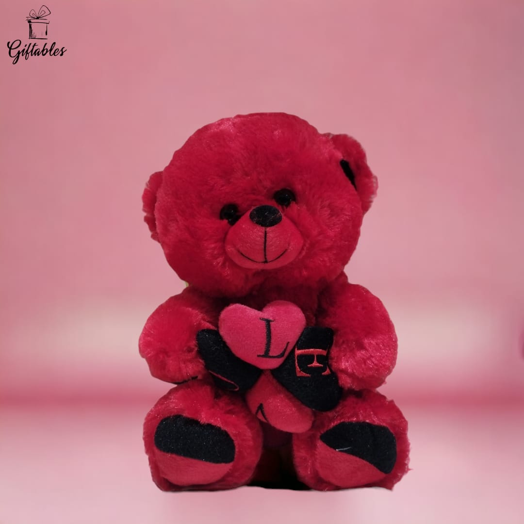 Red Heart Teddy bear  Medium Size