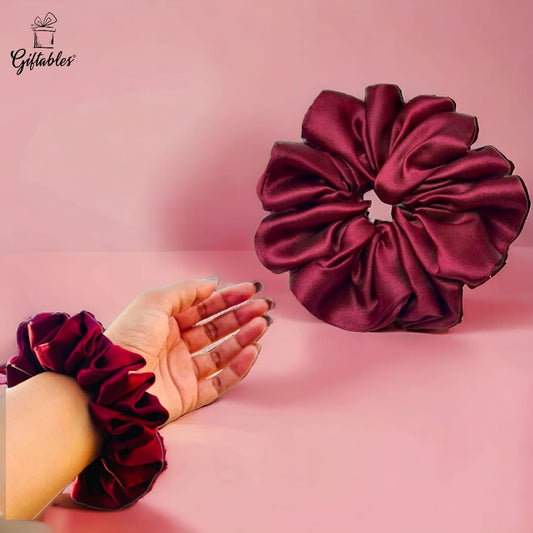 Soft Silk Hair Scrunchie