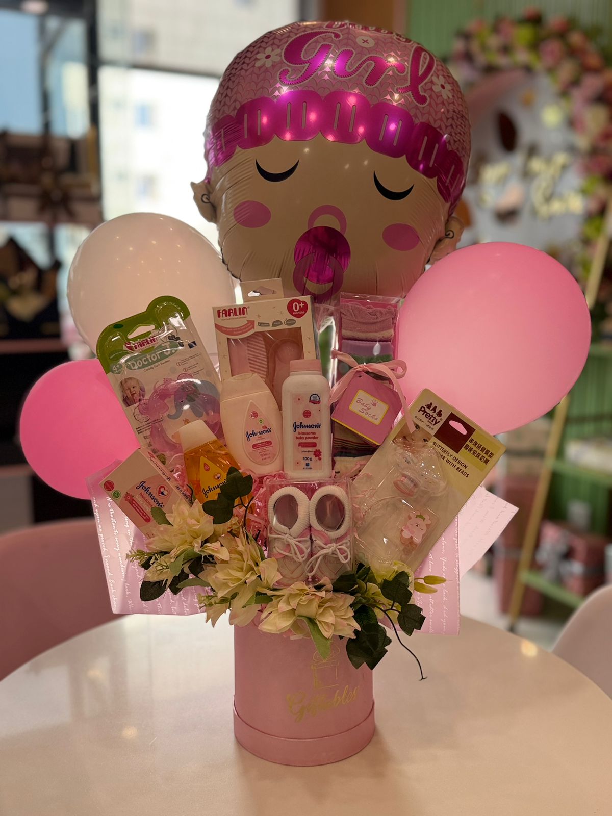 Baby Pink Bliss Basket