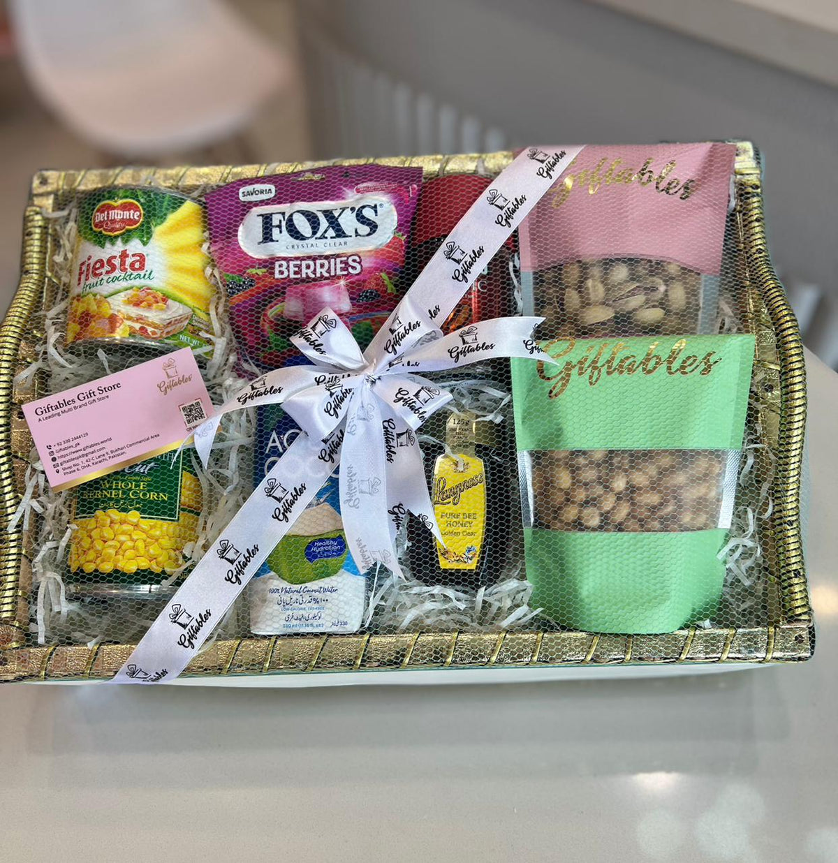 Wellness gourmet basket