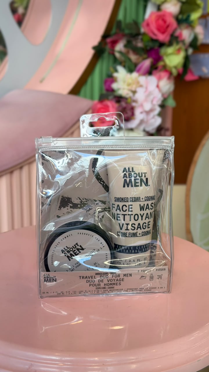 All About Men - Smoked Cedar & Cognac Travel Duo For Men