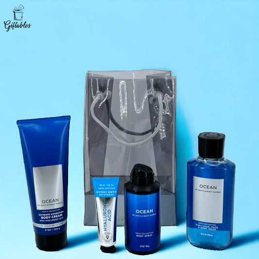 Bath and Body Ocean  Gift Set Bag