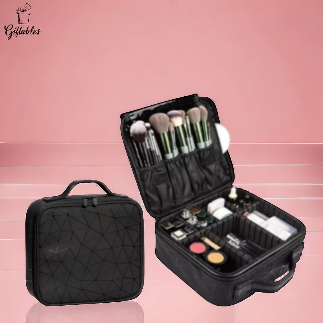 Travel Cosmetic Organizer Vanity Bag