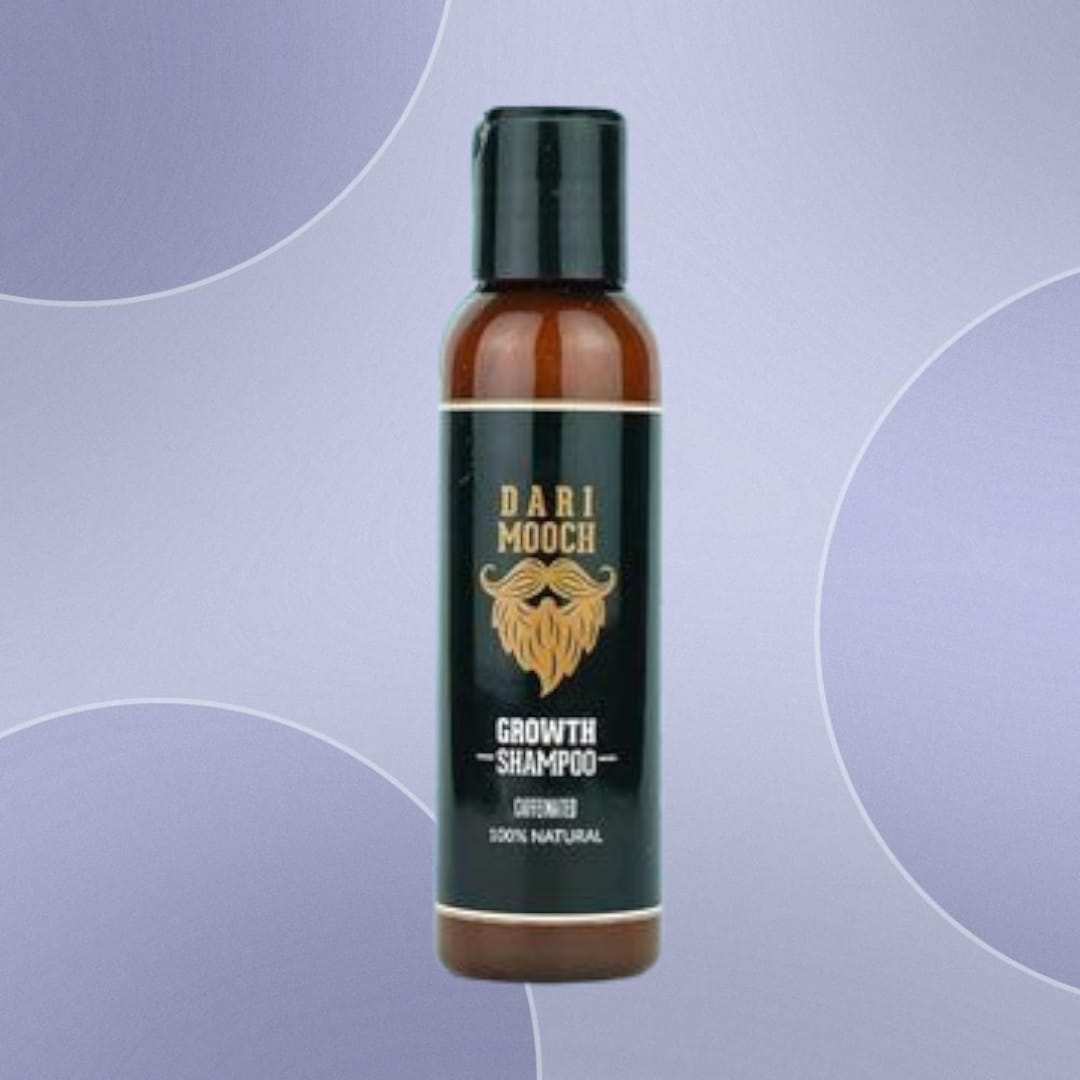 Dari Mooch growth shampoo caffeinated 100% natural