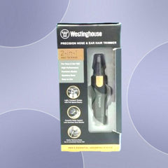 Westinghouse precision nose & ear hair trimmer high performance, stainless steel