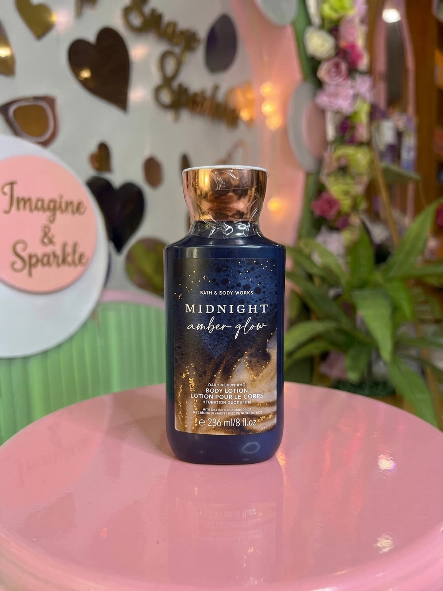 Bath & Body Works Midnight Amber Glow Body Lotion (236 ml)