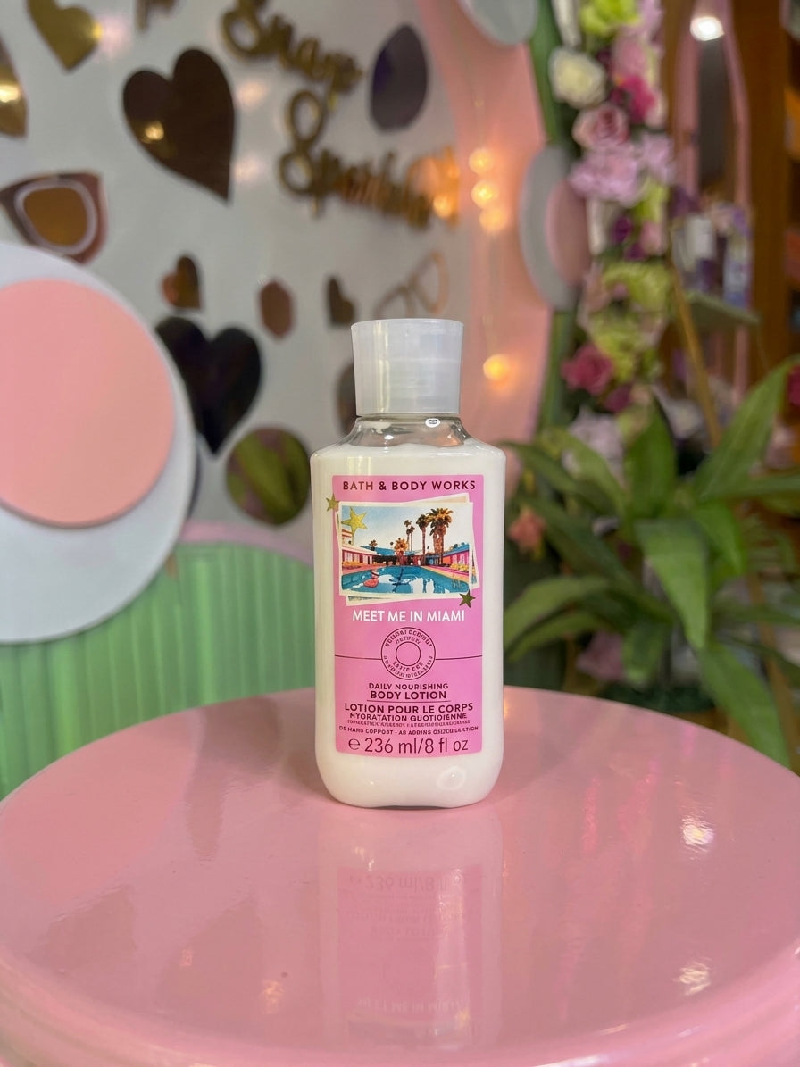 Bath & Body Works Meet Me in Miami Daily Nourishing Body Lotion (236 ml )
