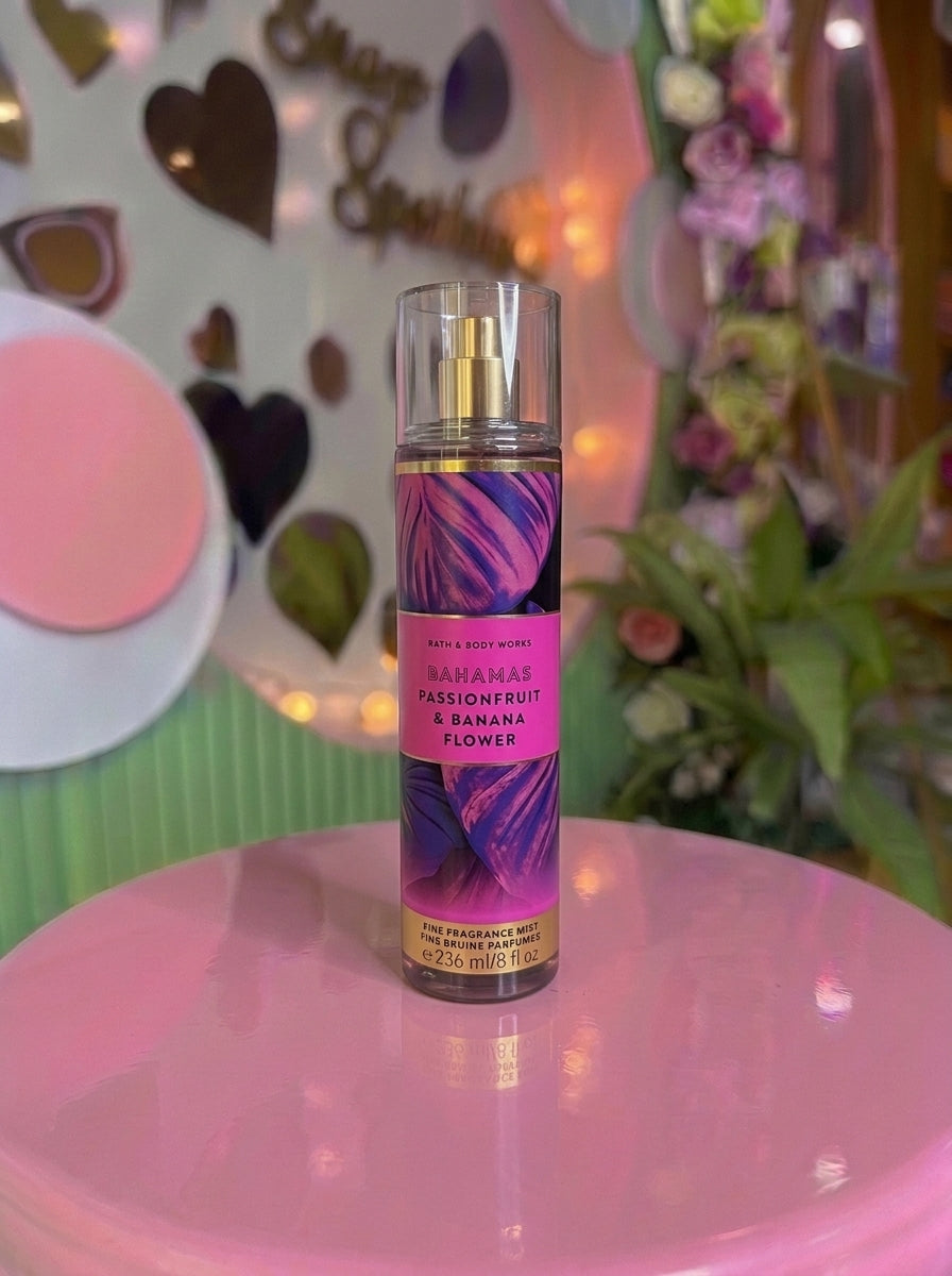 Bath & Body Works Bahamas Passionfruit & Banana Flower Fine Fragrance Mist (236 ml )