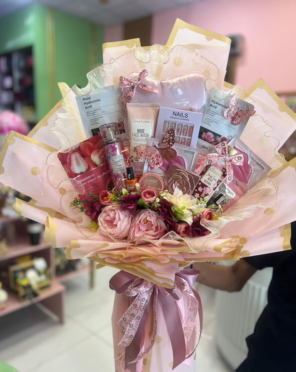 Pretty in pink bouquet